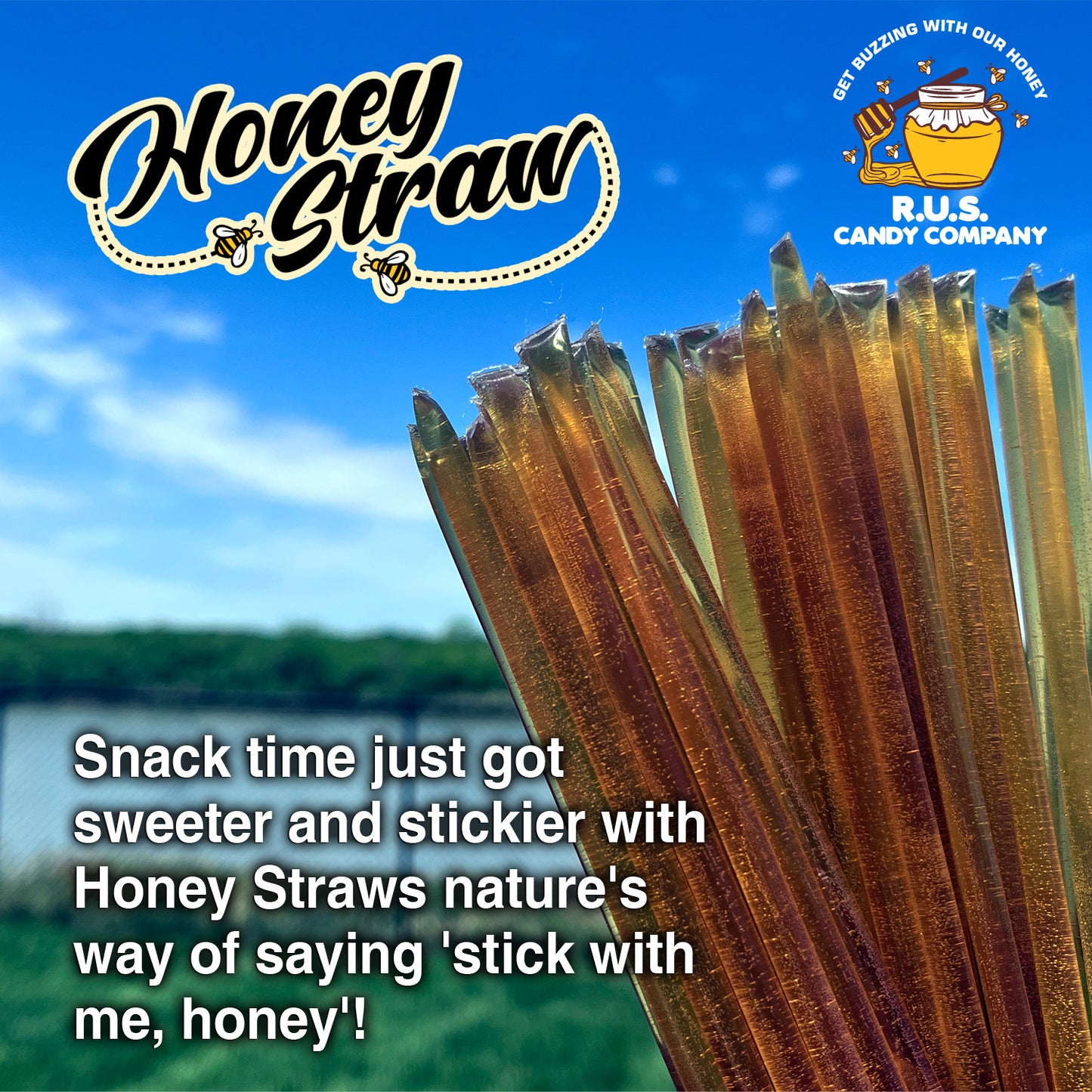 Honey Straws- 25 Pack- Chocolate Mint