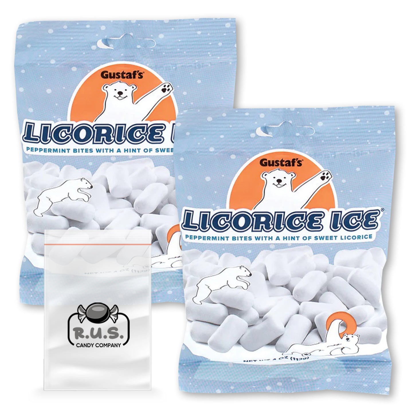 Licorice Ice by Gustaf's- 2 Pack