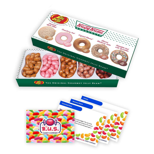 Krispy Kreme Doughnut Jelly Bean Gift Box with game cards