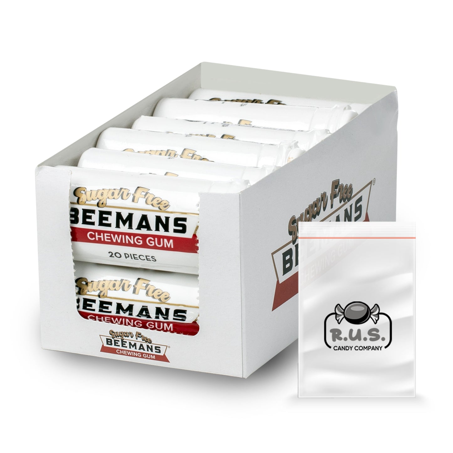 Gerrits Beeman Sugar Free Gum- 12 Pack